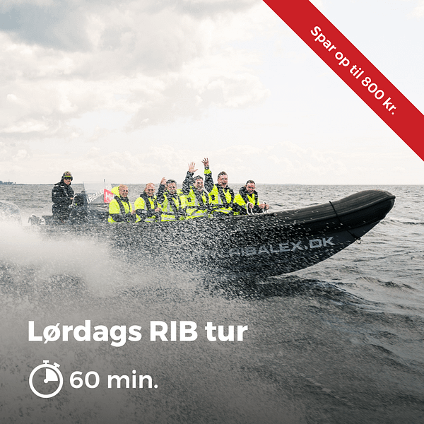Lordags speedbåd tur 60 minutter
